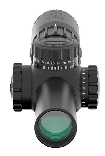 SWAMPFOX OPTICS TOMAHAWK II LPVO 1-6X24MM SFP ILLUMINATED RIFLE SCOPE