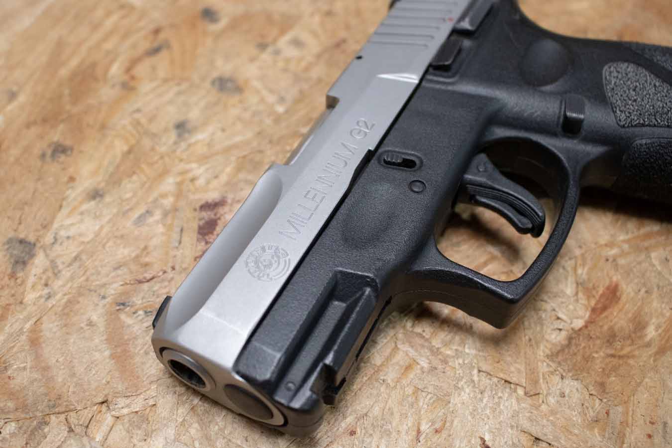 TAURUS PT111 G2 Millennium 9mm Police Trade-In Pistol with Stainless Slide
