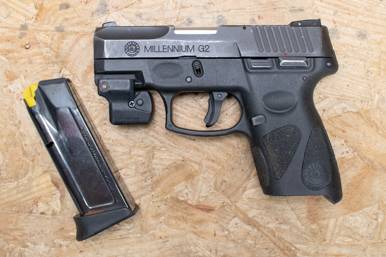 TAURUS PT111 G2 Millennium 9mm Police Trade-In Pistol with Laser
