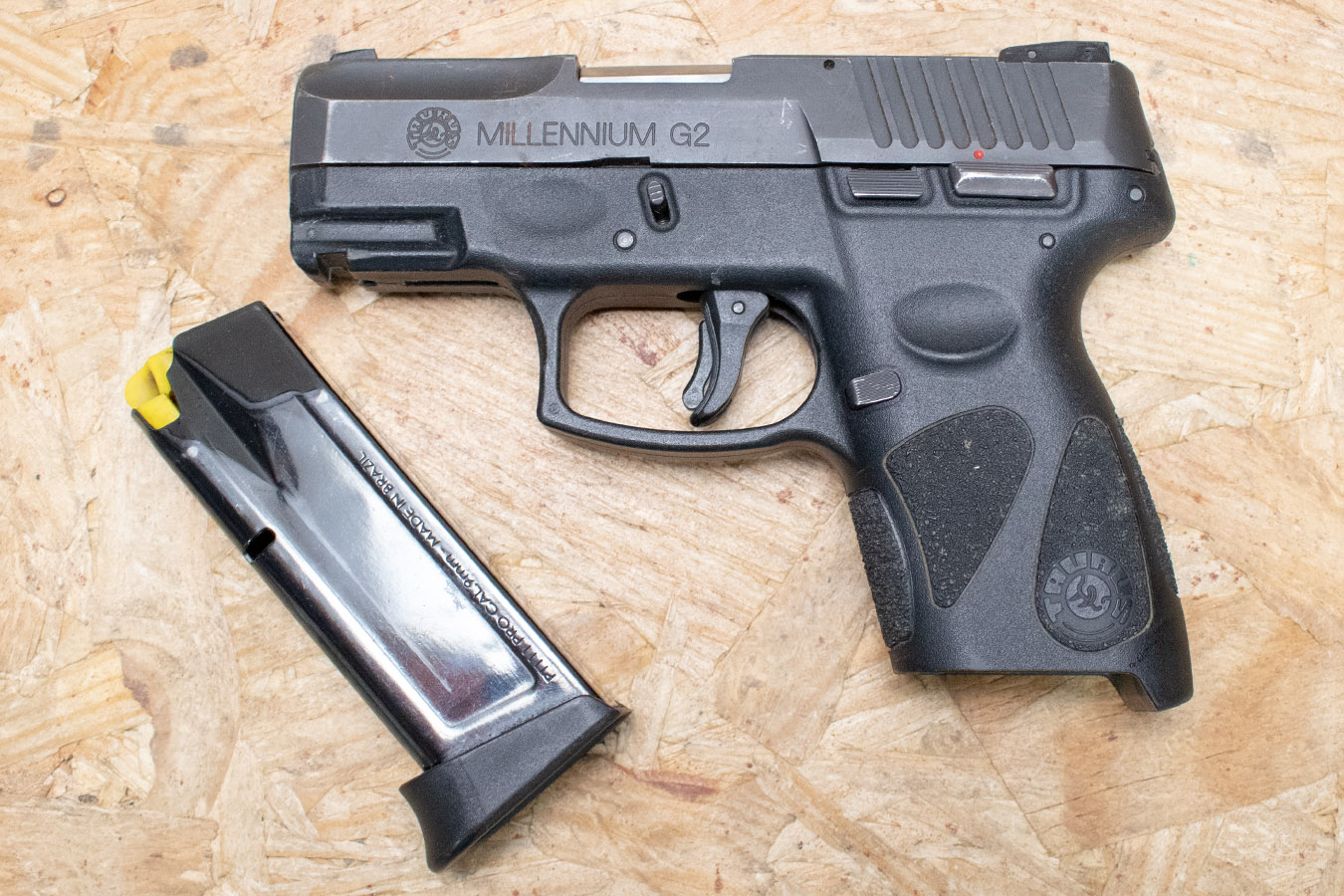 TAURUS PT111 G2 Millennium 9mm Police Trade-In Pistol with Manual Safety