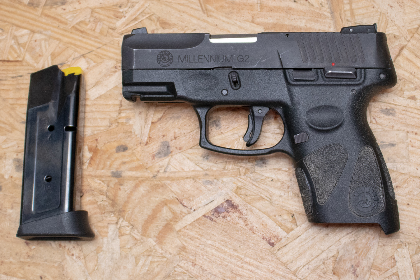 TAURUS PT111 G2 Millennium 9mm Police Trade-In Pistol with Manual Safety
