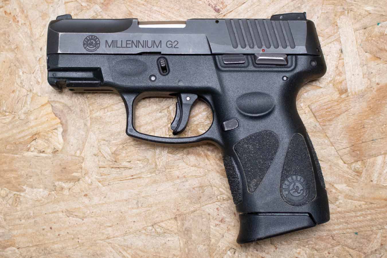 TAURUS PT111 G2 Millennium 9mm Police Trade-In Pistol with Manual Safety