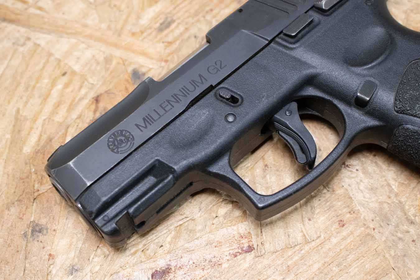 TAURUS PT111 G2 Millennium 9mm Police Trade-In Pistol with Manual Safety
