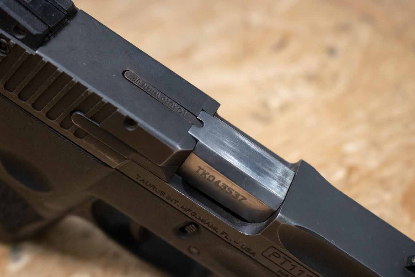 TAURUS PT111 G2 Millennium 9mm Police Trade-In Pistol with Manual Safety