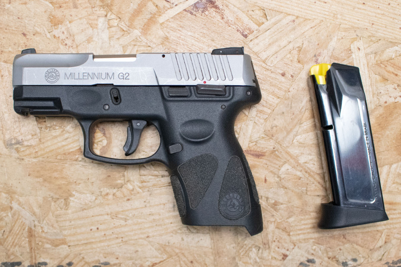 TAURUS PT111 G2 Millennium 9mm Police Trade-In Pistol w/Stainless Slide
