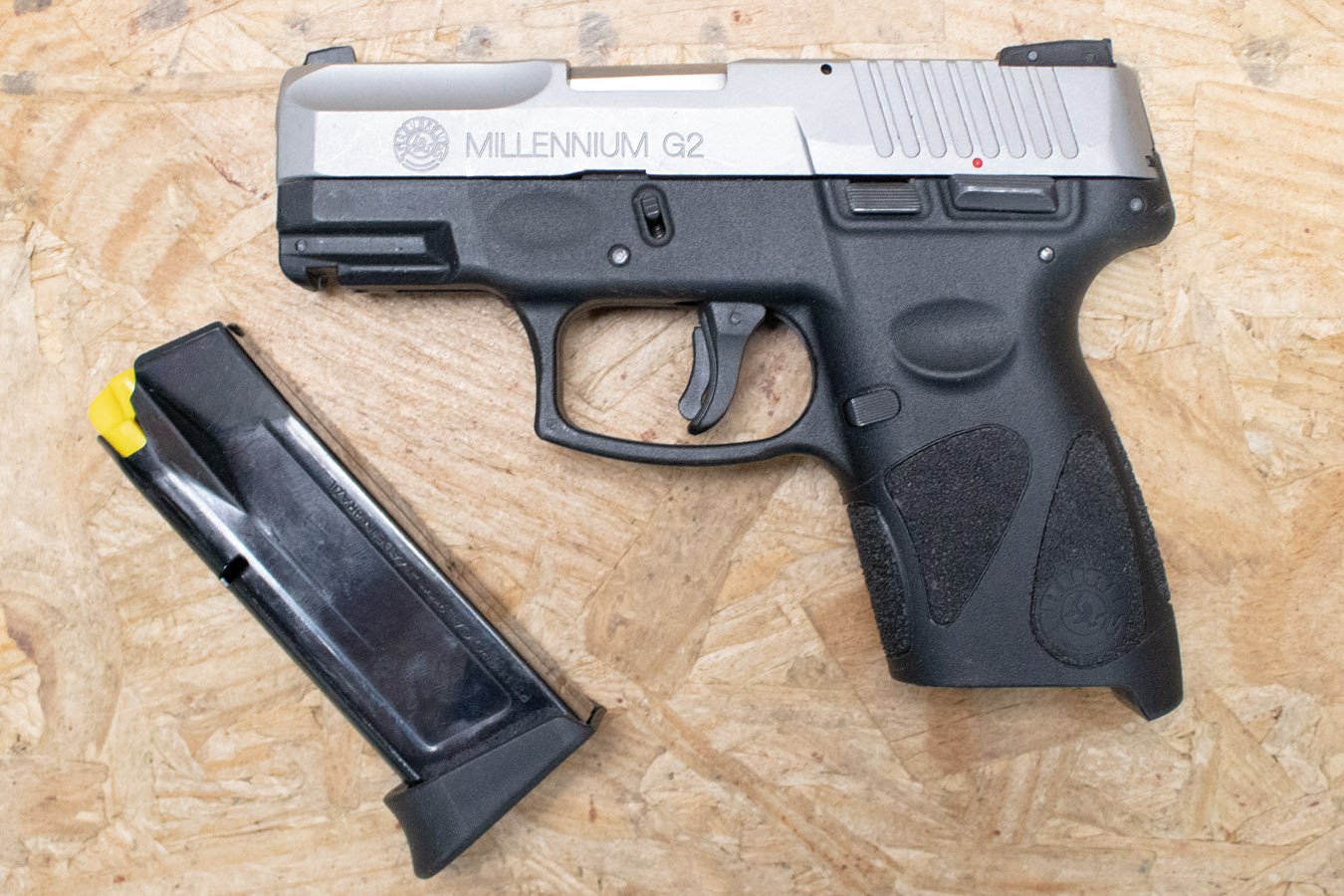 TAURUS PT111 Millennium G2 9mm Police Trade-In Pistol with Two-Tone Finish