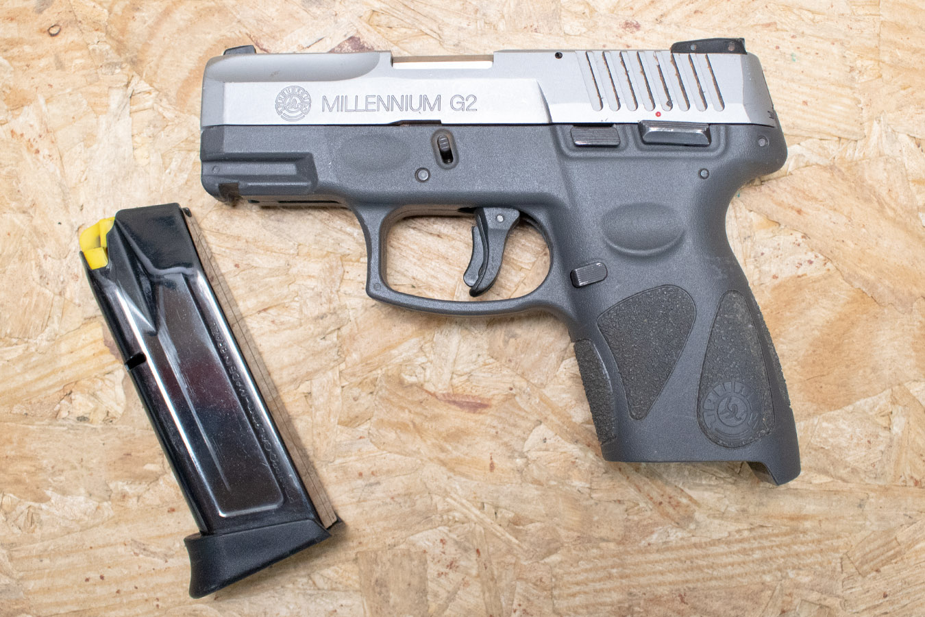 TAURUS PT111 Millennium G2 9mm Police Trade-In Pistol with Two-Tone Finish