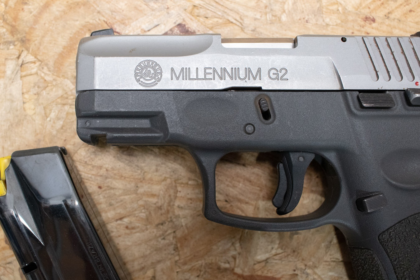 TAURUS PT111 Millennium G2 9mm Police Trade-In Pistol with Two-Tone Finish