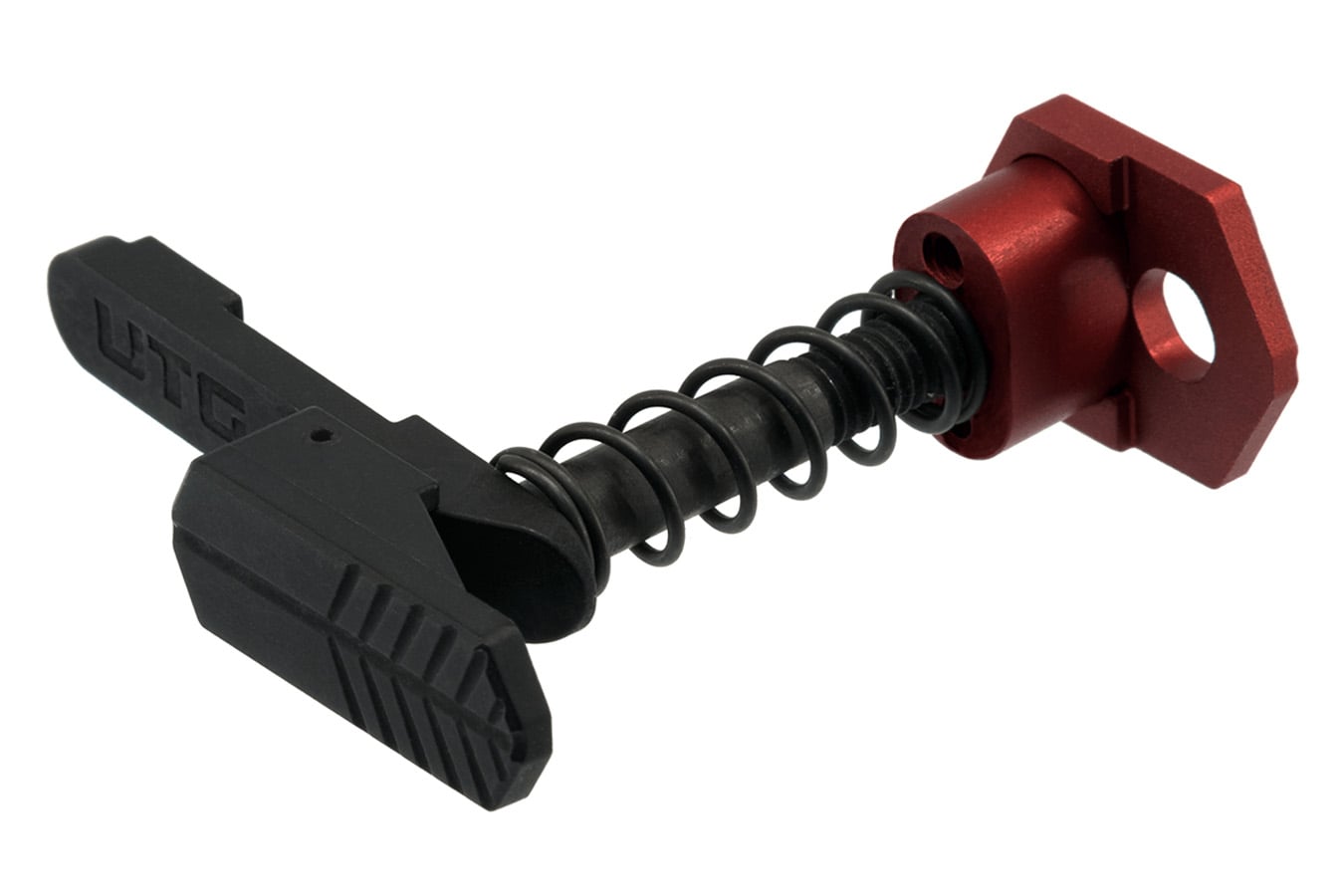 Leapers AR15 Ambidextrous Extended Magazine Release Red Finish