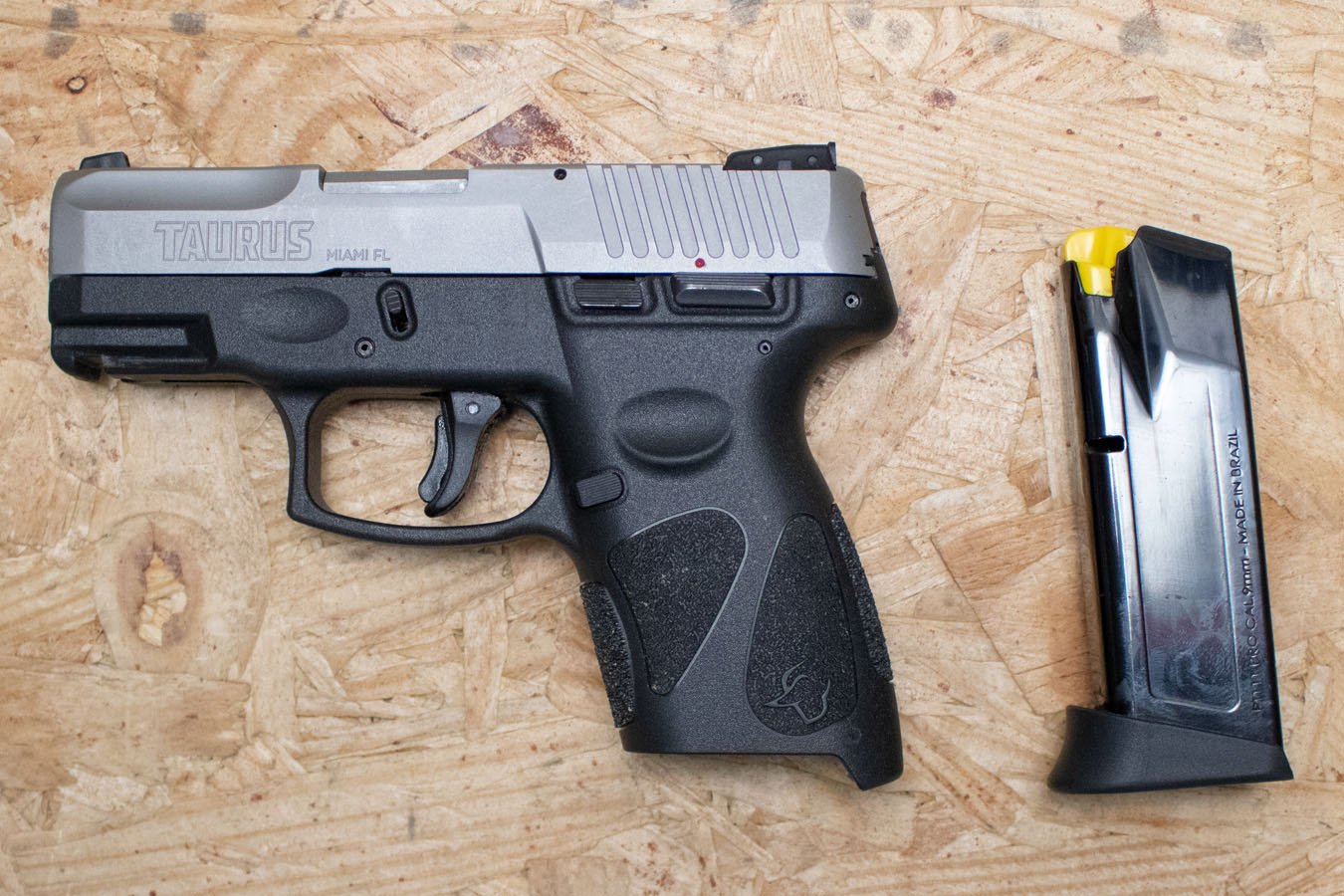 TAURUS PT111 G2C 9mm Police Trade-In Pistol with Stainless Slide