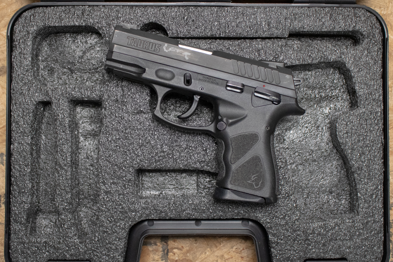 TAURUS TH9C Compact 9mm Police Trade-In Pistol with Case
