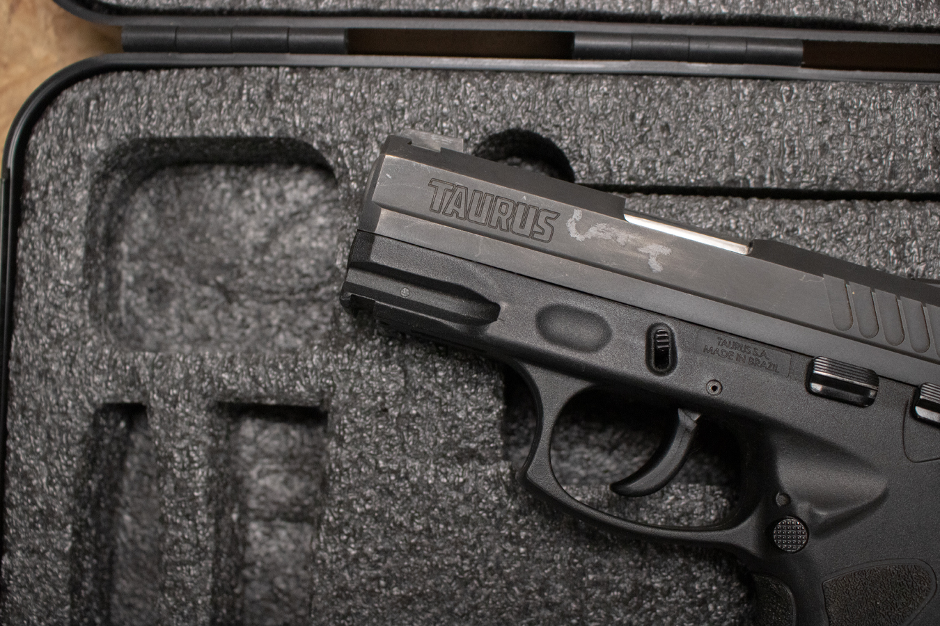 TAURUS TH9C Compact 9mm Police Trade-In Pistol with Case