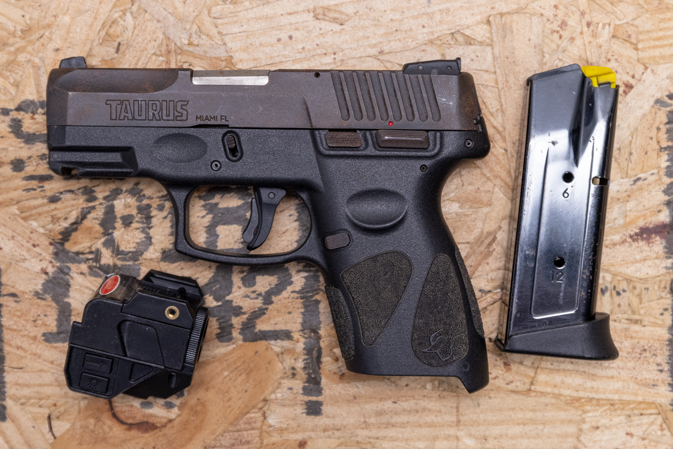 TAURUS G2C 9mm Police Trade-In Pistol with Laser