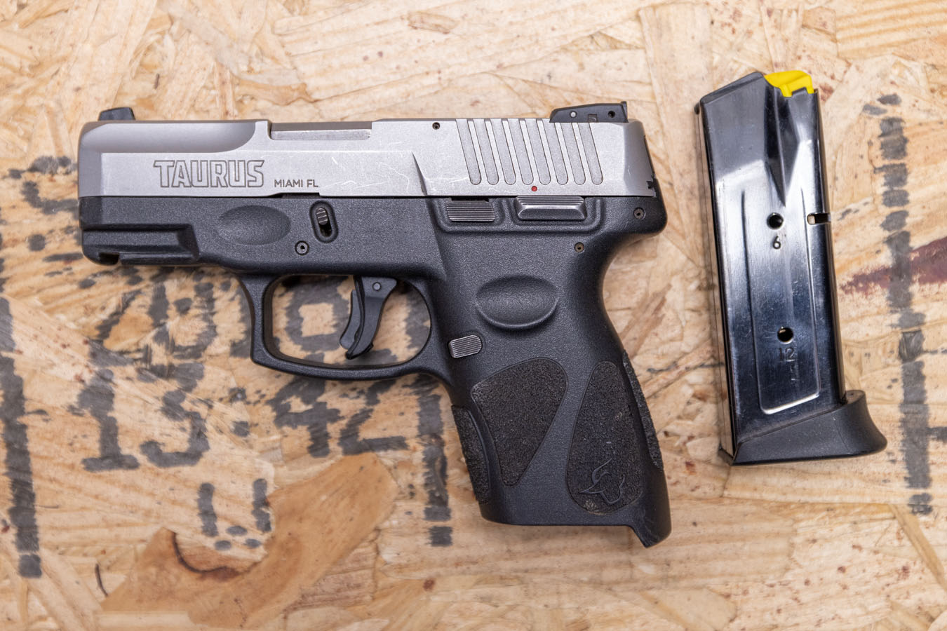 TAURUS G2C 9mm Police Trade-In Pistol with Stainless Slide