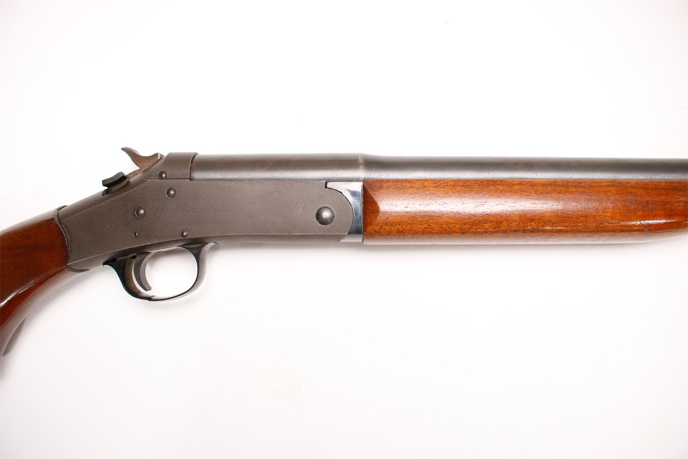 H AND R Topper Model 148 12-Gauge Police Trade-in Single-Shot Shotgun