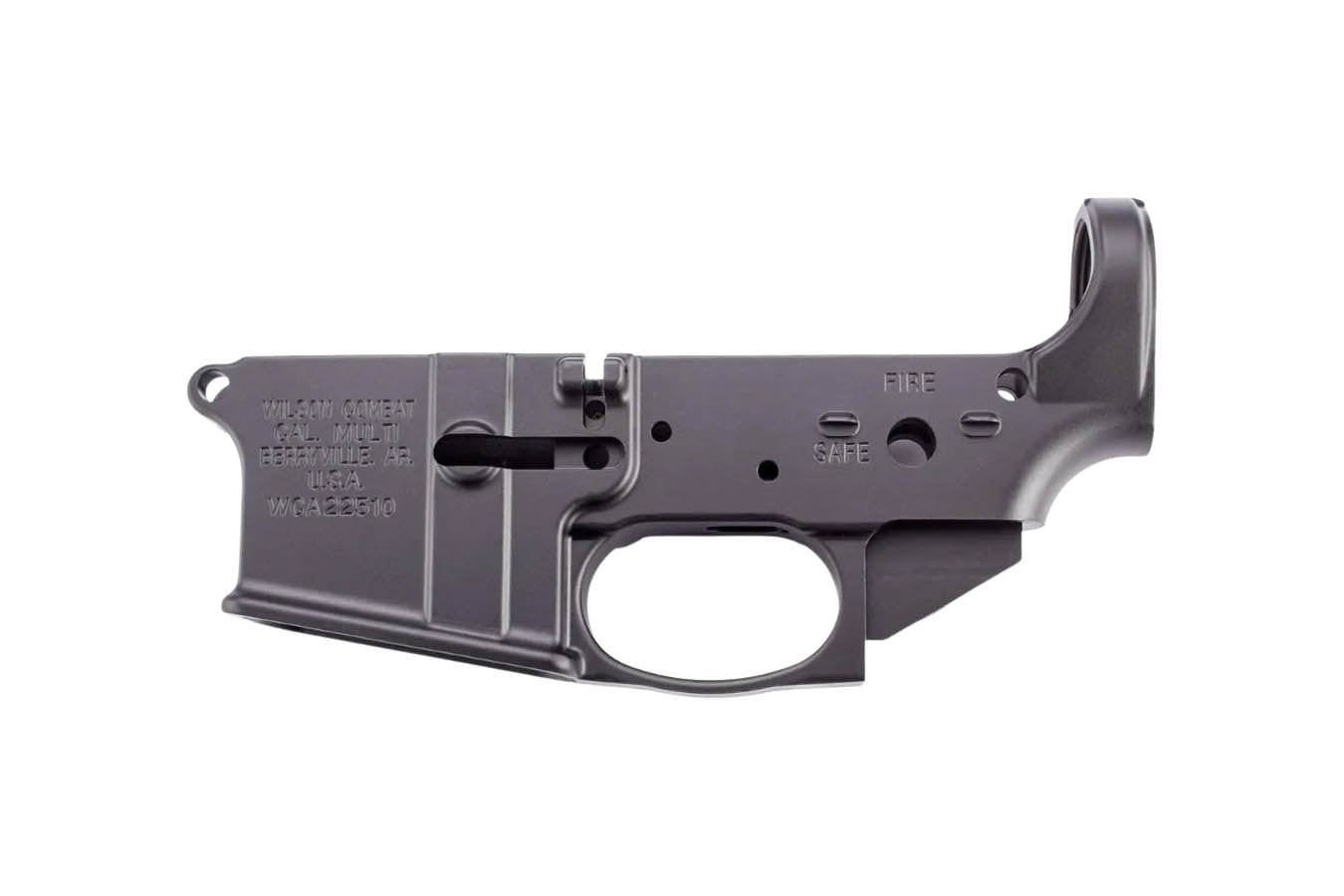 Wilson Combat AR-15 Multi Cal Forged Lower Receiver with Closed Trigger Guard