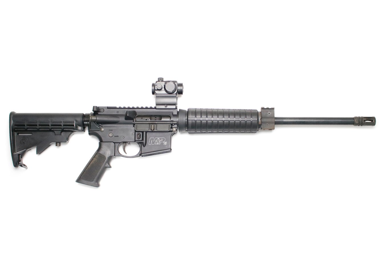 SMITH AND WESSON M&P15 5.56mm Police Trade-In Rifle with Red Dot