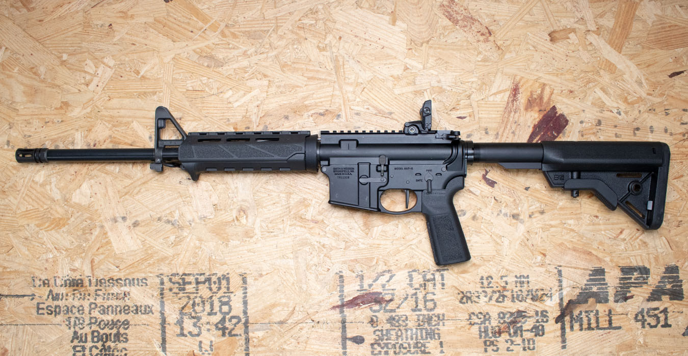 SMITH AND WESSON M&P15 Volunteer XV 5.56mm Used Trade-In Rifle with Telescoping Stock (Magazine Not Included)