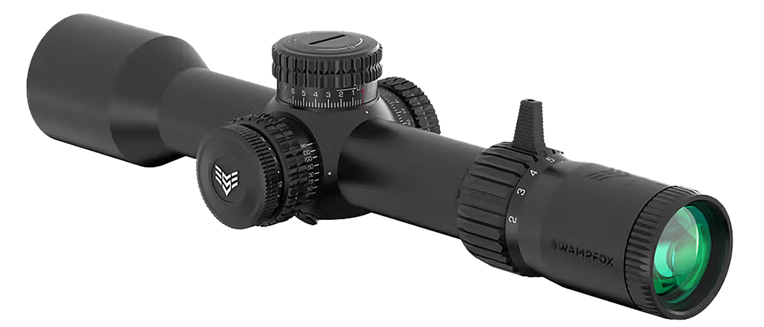 SWAMPFOX OPTICS WARHAWK PRECISION 5-25X56MM FFP ILLUMINATED RIFLE SCOPE