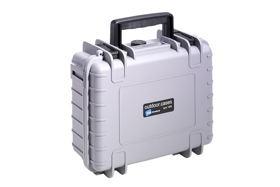 B AND W INTERNATIONAL Type 1000 Case Gray