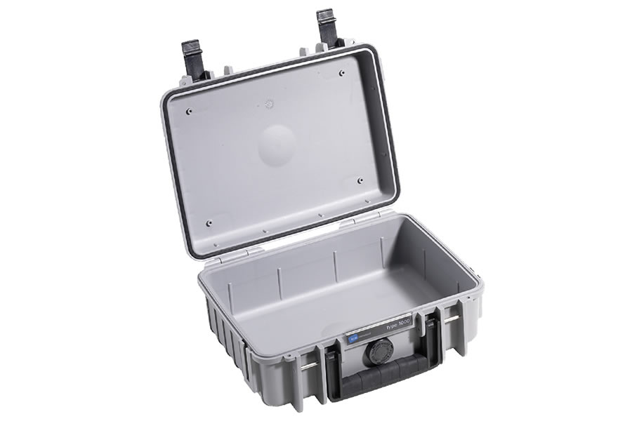 B AND W INTERNATIONAL Type 1000 Case Gray