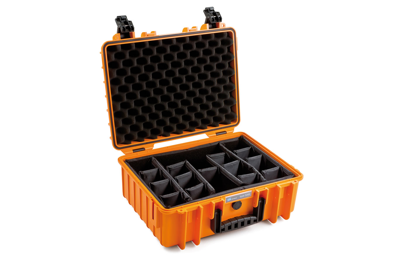 B And W International Type 5000 Orange Protective Case