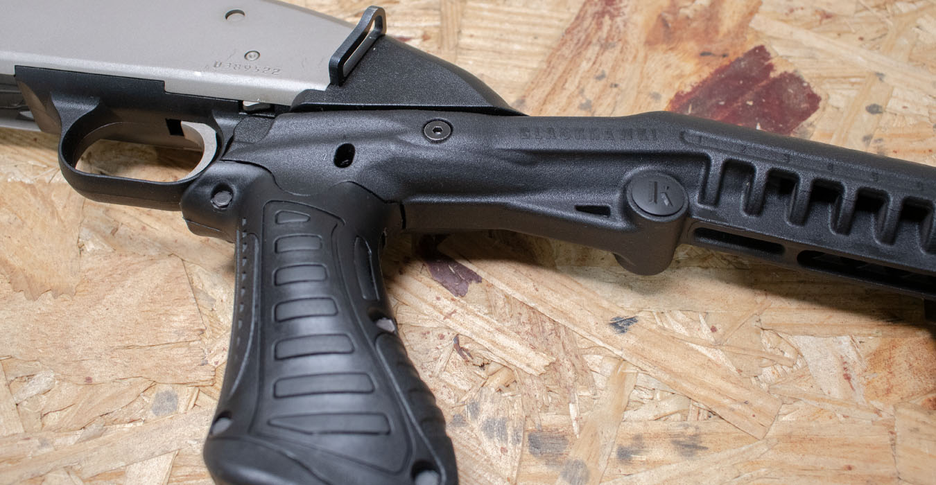 MOSSBERG 500 12 Gauge Used Trade-In Shotgun with Pistol Grip, Telescoping Stock