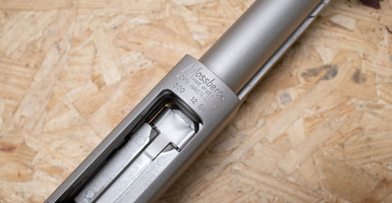 MOSSBERG 500 12 Gauge Used Trade-In Shotgun with Pistol Grip, Telescoping Stock