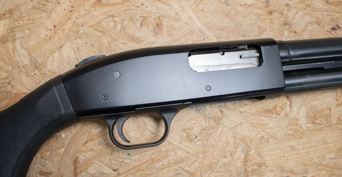MOSSBERG 500 12 Gauge Police Trade-In Shotgun with Synthetic Stock