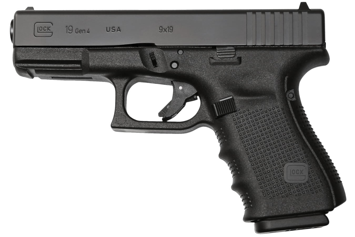 GLOCK 19 Gen4 9mm 15 Round Pistol (Made in USA)