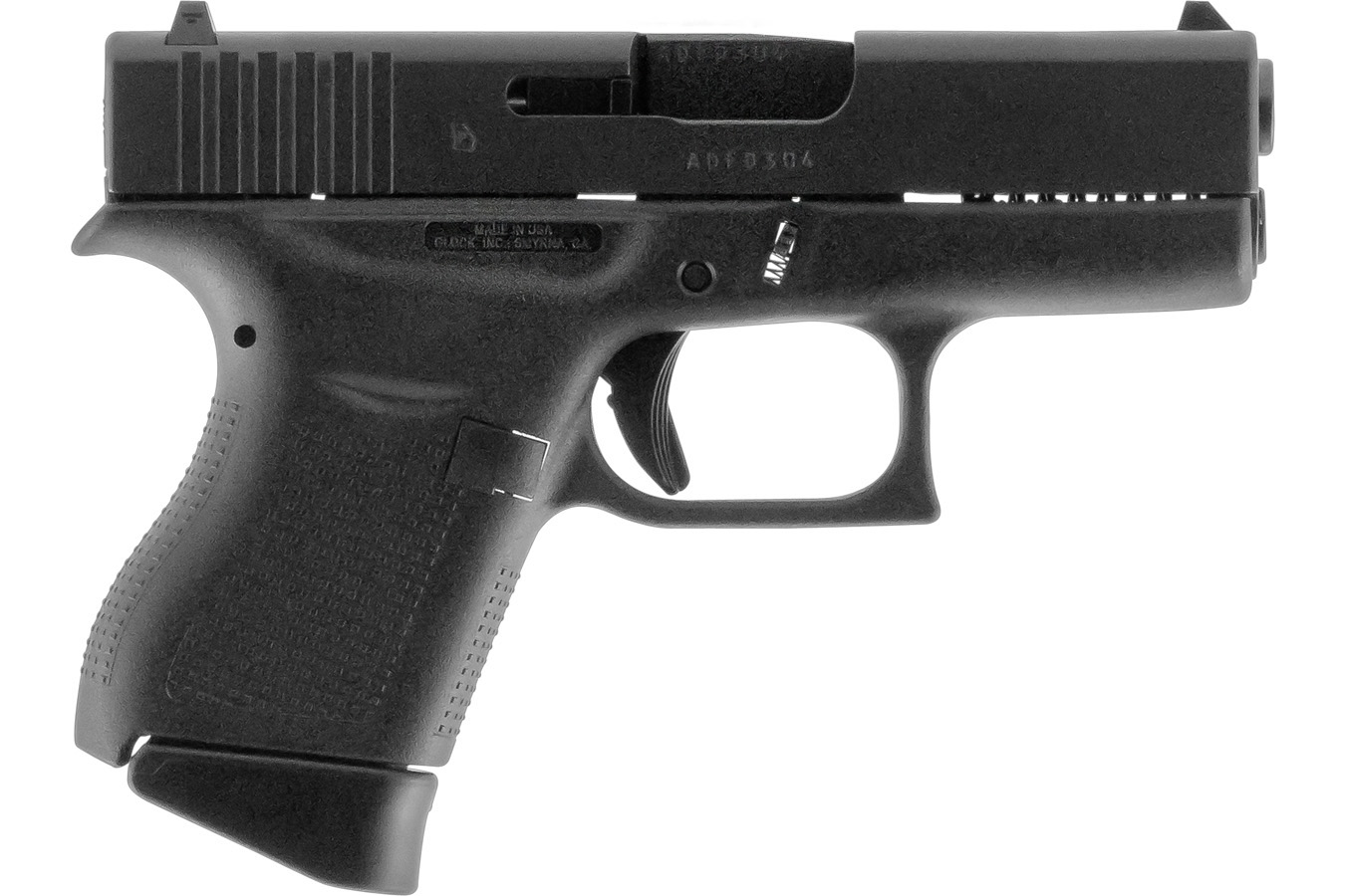 GLOCK 43 9mm Single Stack Pistol (Made in USA)