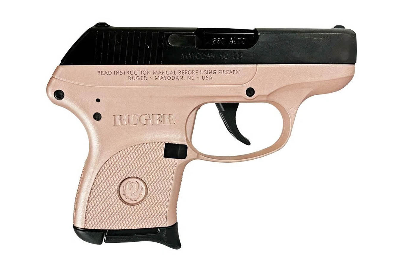 RUGER LCP 380 ACP Carry Conceal Pistol with Rose Gold Frame