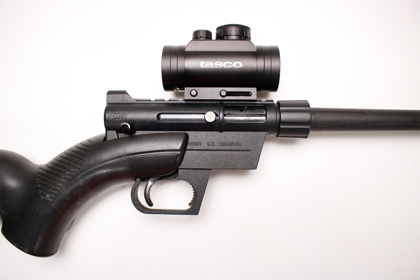HENRY REPEATING ARMS H002B 22LR Police Trade-in Semi-Auto Rifle w/ Red-Dot Sight (Magazine Not Included)
