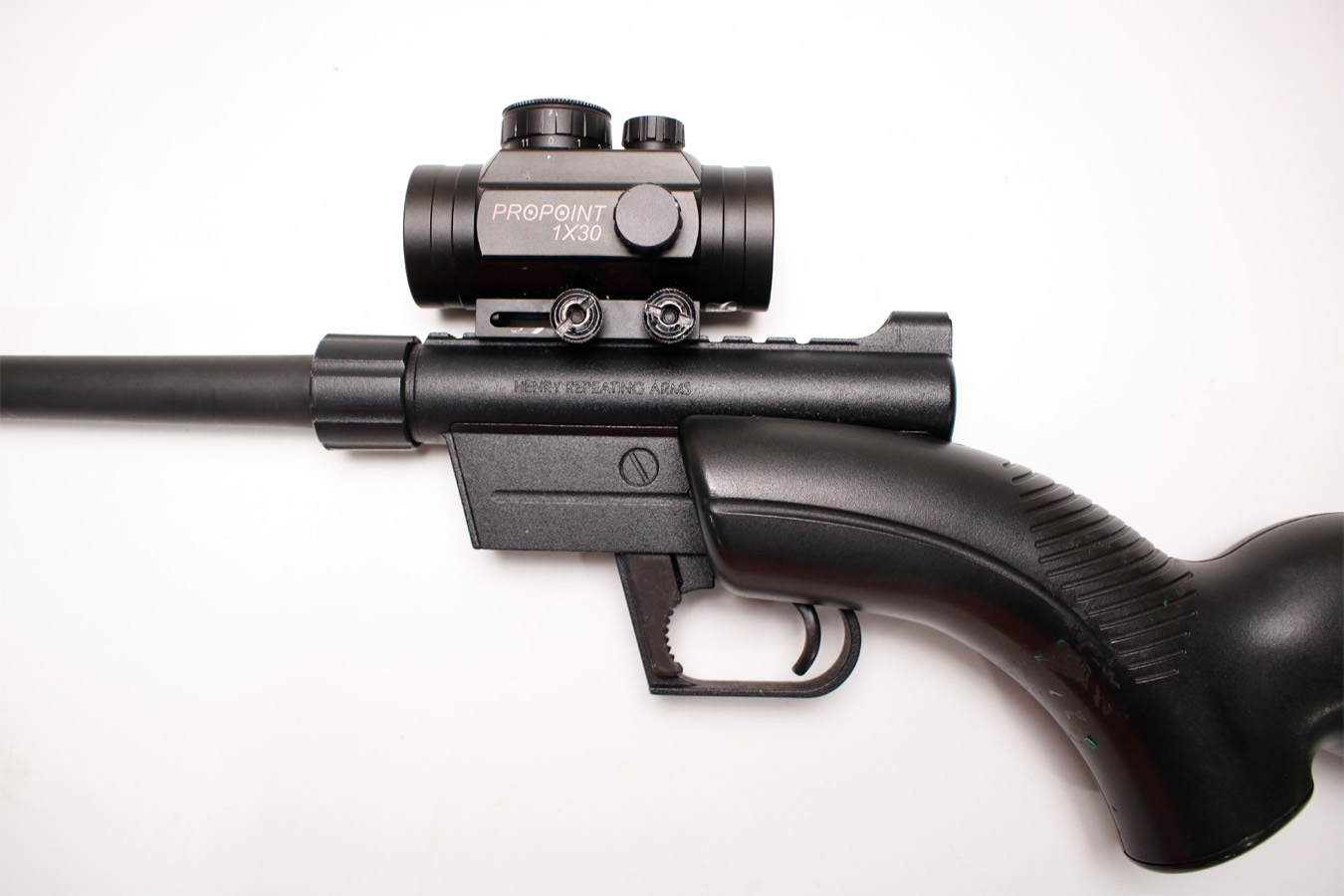 HENRY REPEATING ARMS H002B 22LR Police Trade-in Semi-Auto Rifle w/ Red-Dot Sight (Magazine Not Included)