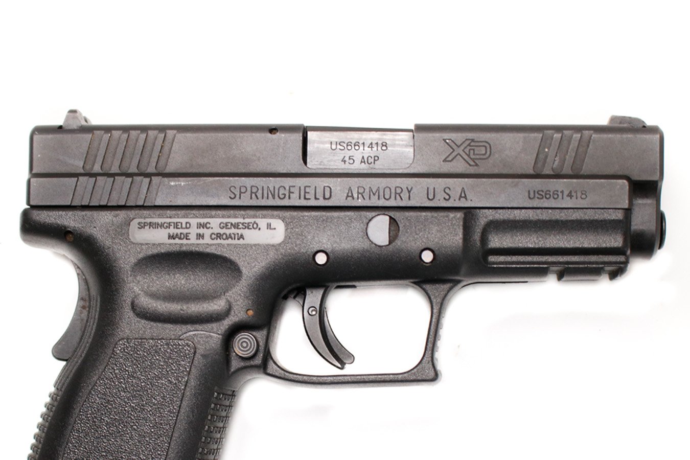 SPRINGFIELD XD-45 45 ACP Used Police Trade-In Pistol