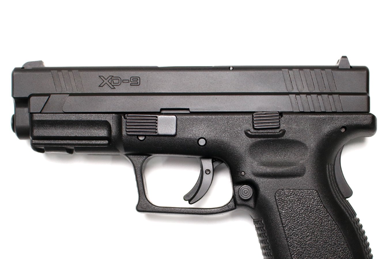 SPRINGFIELD XD-9 9mm Used Police Trade-In Pistol with Two Magazines and Original Box