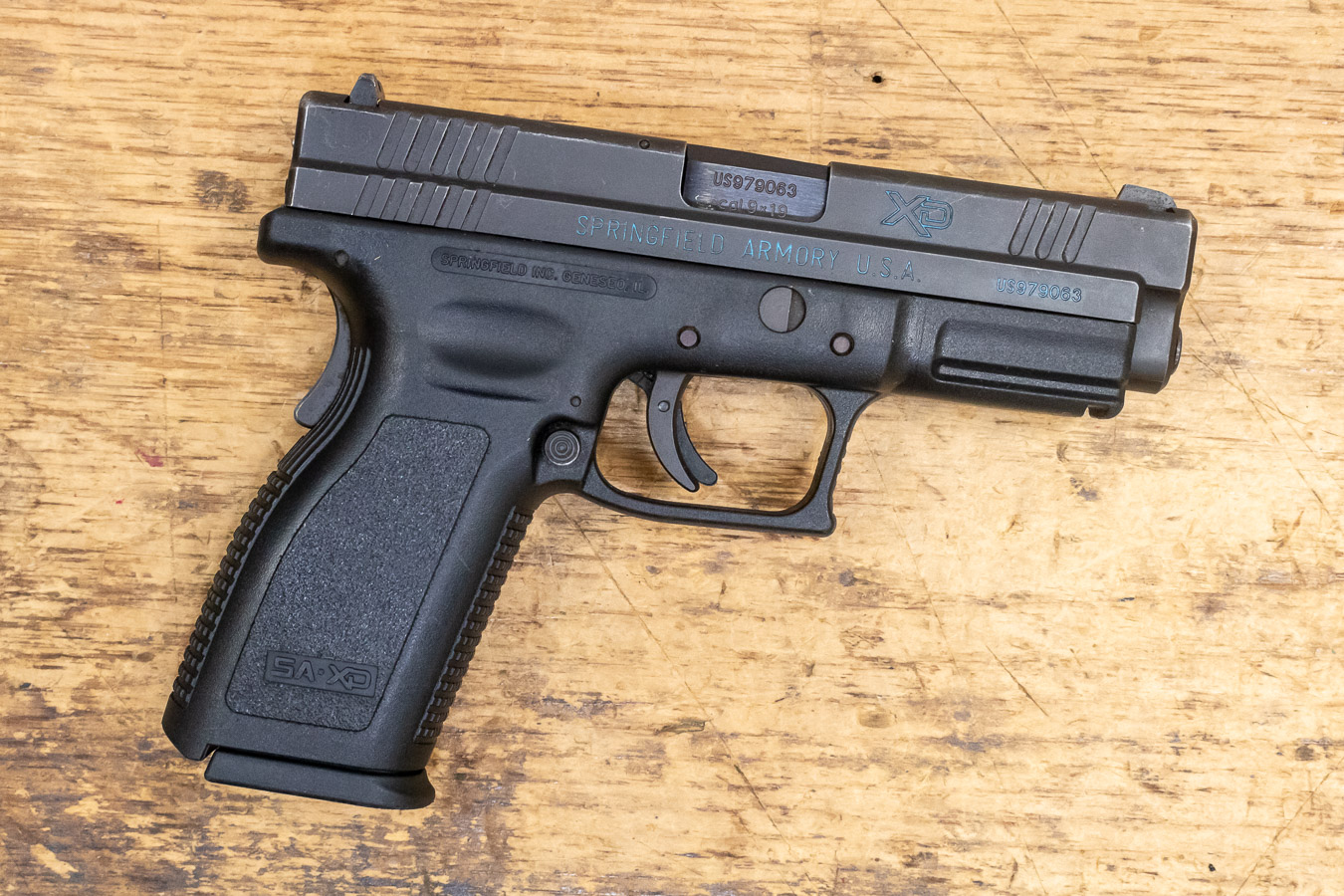 SPRINGFIELD XD 9mm Police Trade-in Pistol