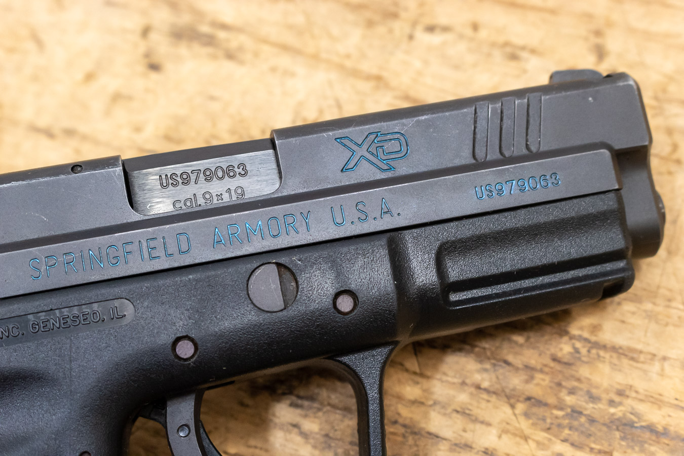 SPRINGFIELD XD 9mm Police Trade-in Pistol