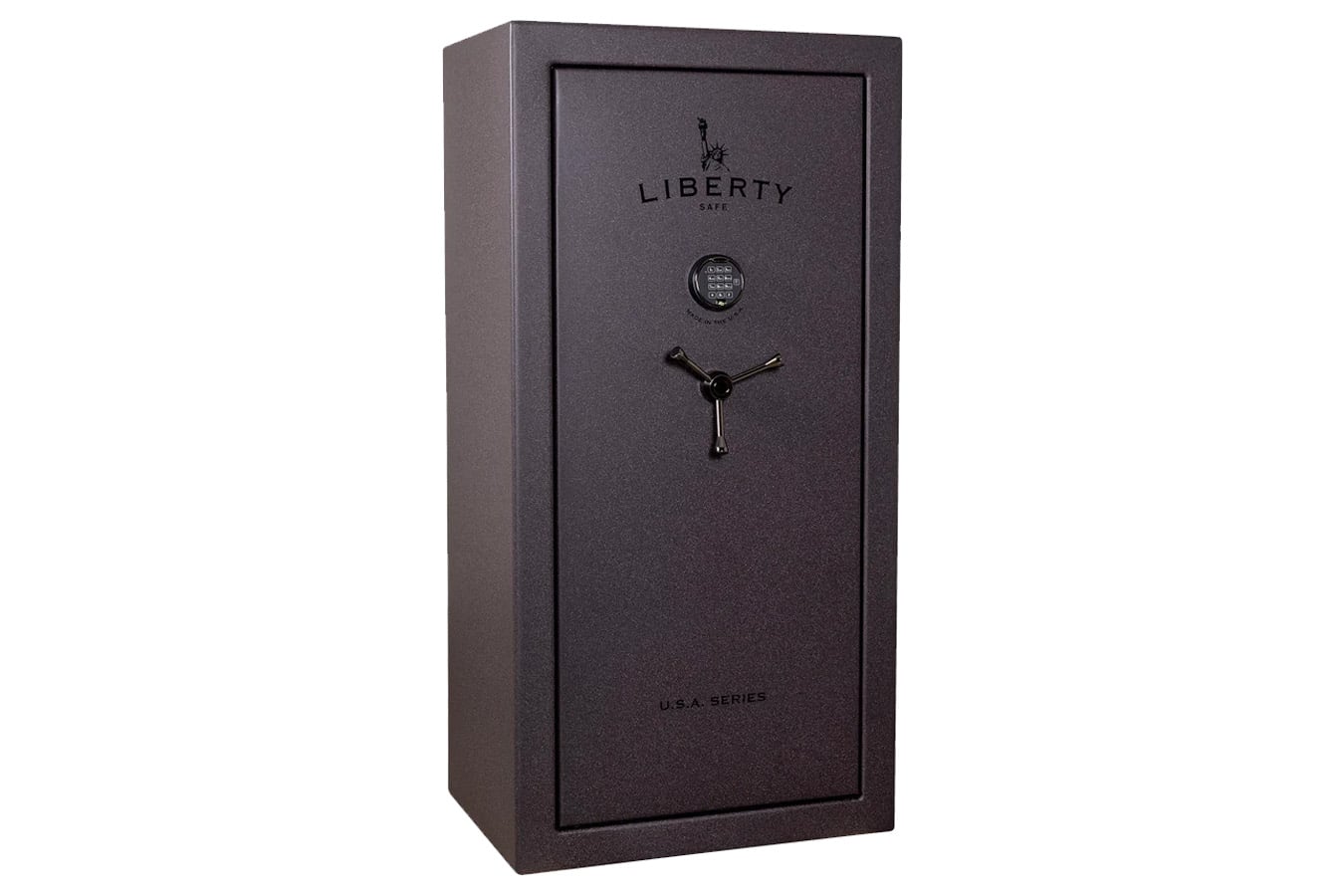 Liberty USA 30 Forged Red Textured Finish Safe with E-Lock