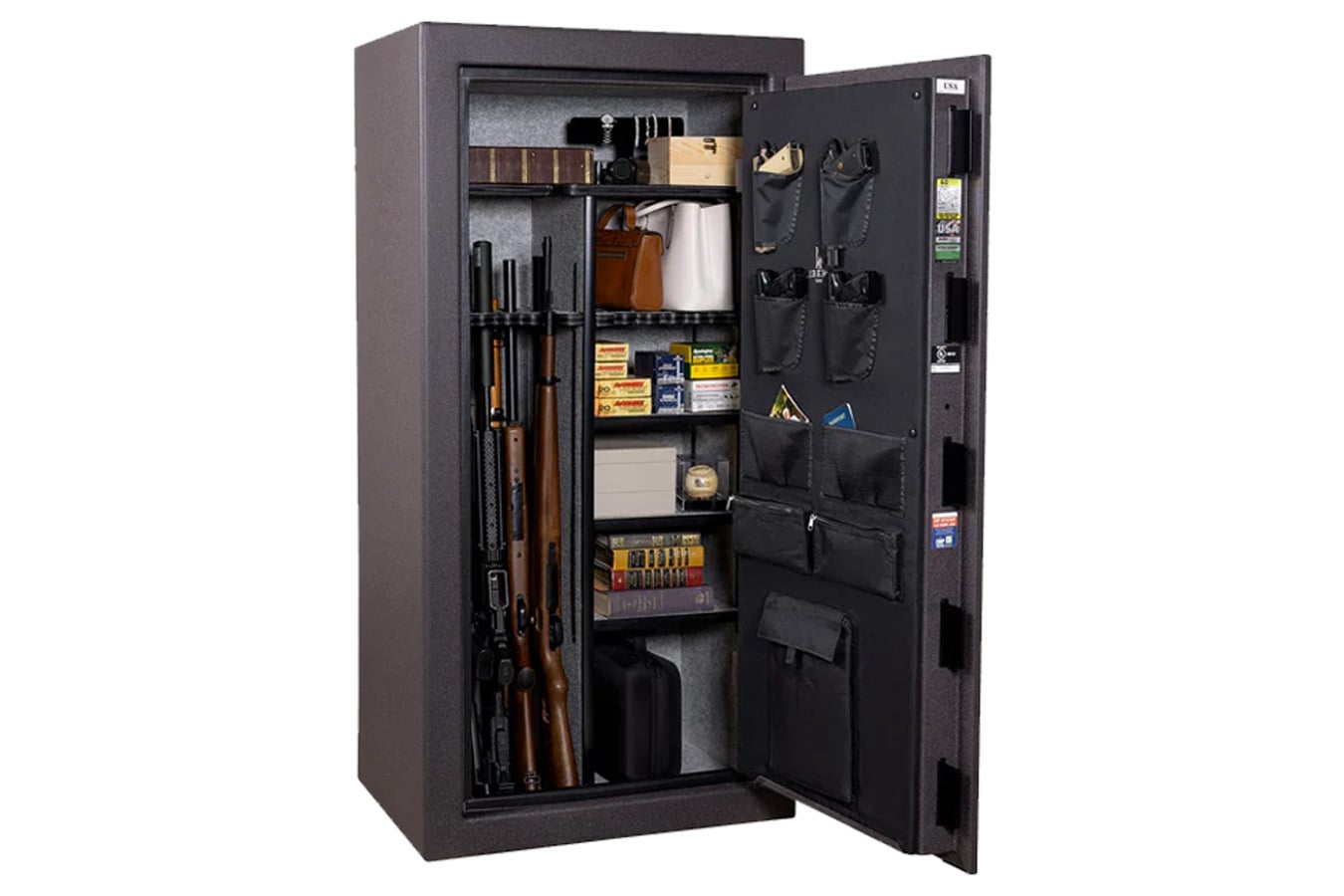Liberty USA 30 Forged Red Textured Finish Safe with E-Lock