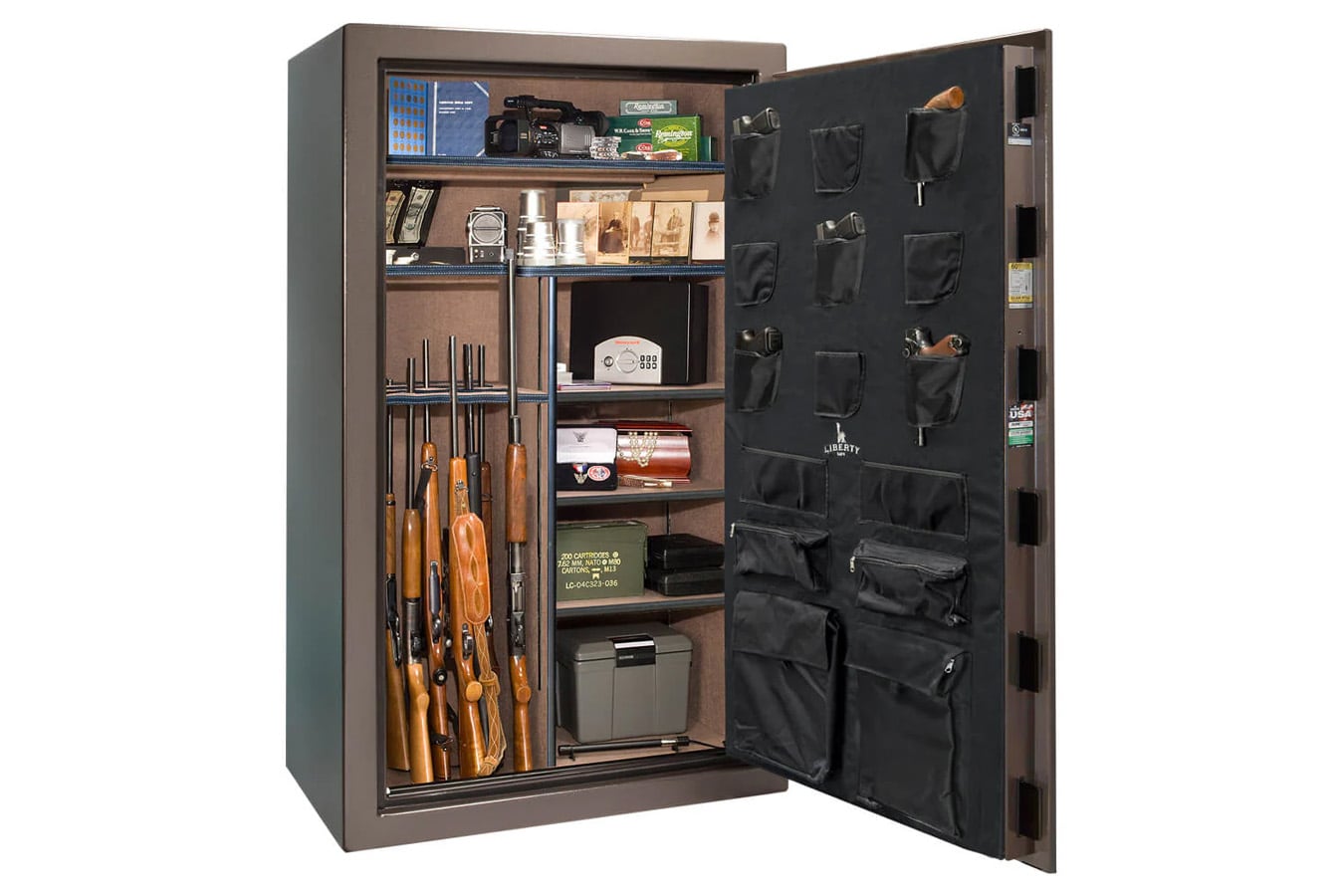 Liberty USA 50 Safe with Textured Finish and Black Chrome E-Lock