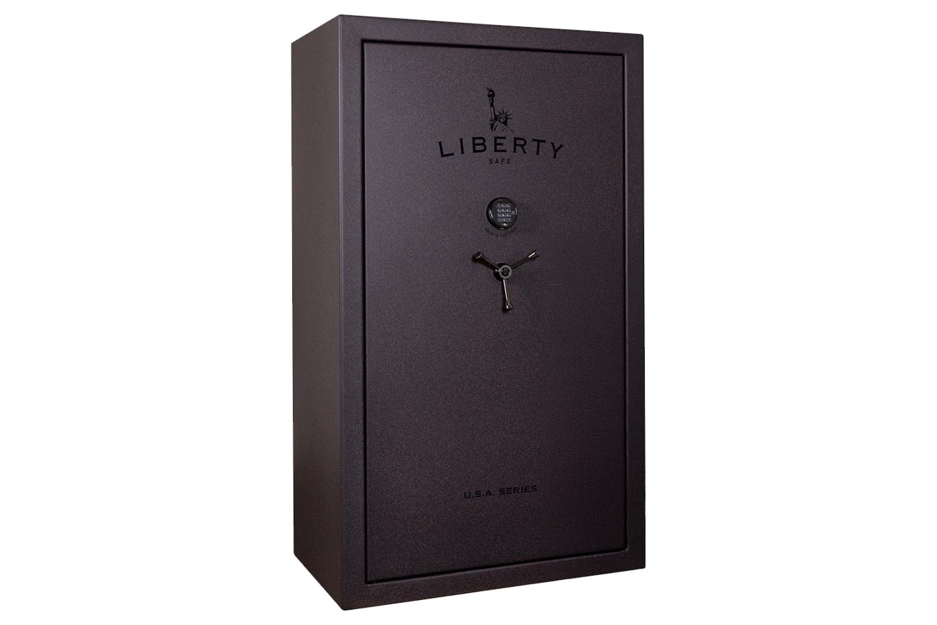 Liberty USA 50 Forged Red Textured Finish Safe with E-Lock