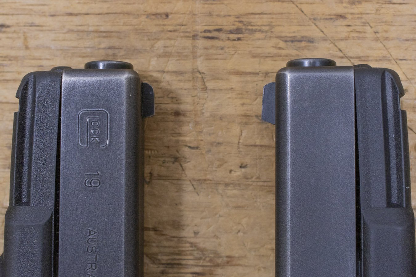 GLOCK 19 Gen3 9mm Police Trade-In Pistols with Night Sights