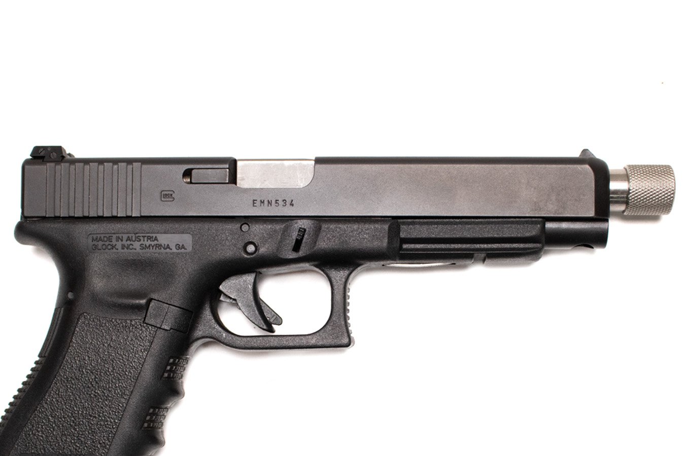 GLOCK 35 Gen3 40 S&W Used Pistol with Standard Barrel and Threaded Barrel