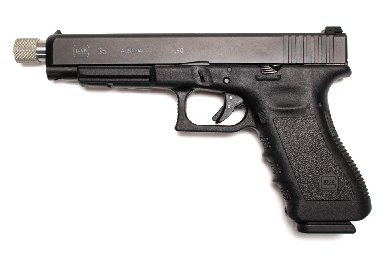 GLOCK 35 Gen3 40 S&W Used Pistol with Standard Barrel and Threaded Barrel