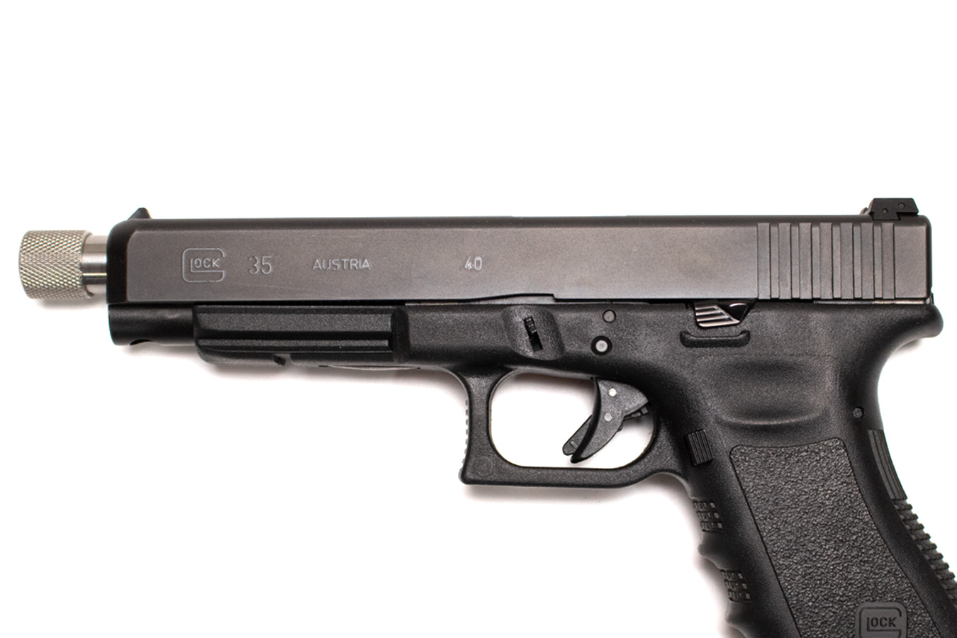 GLOCK 35 Gen3 40 S&W Used Pistol with Standard Barrel and Threaded Barrel