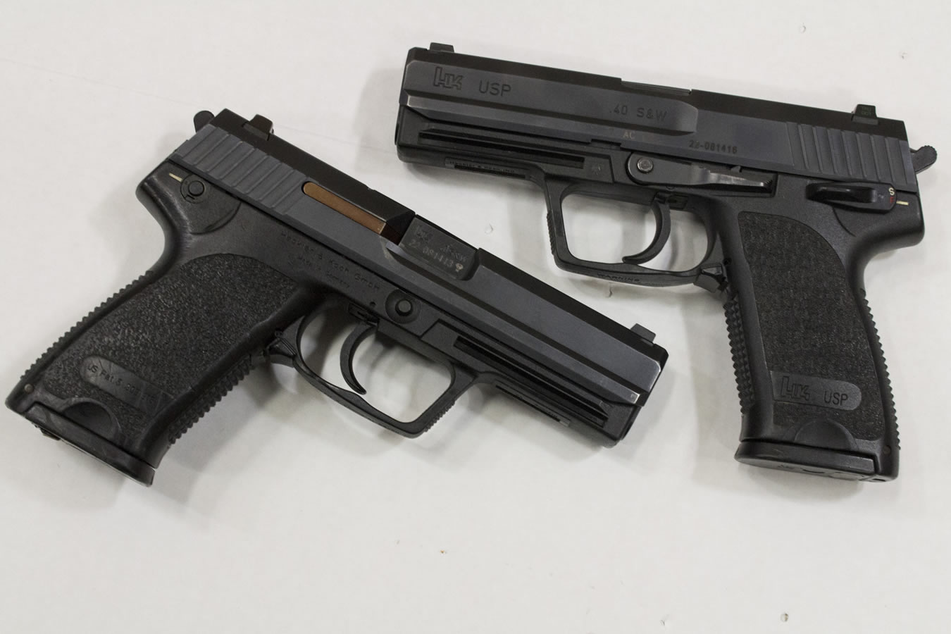 H  K USP 40 S&W Police Trade-ins (Fair Condition)