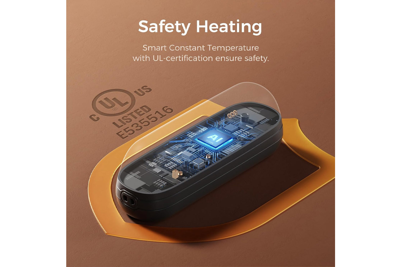 Ocoopa UT2s Mini Electric Hand Warmers Black
