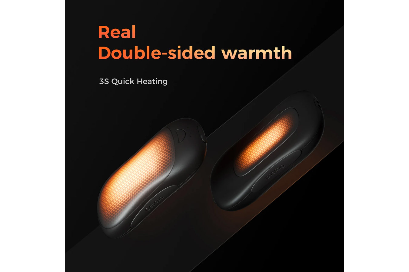 Ocoopa UT3 Pro Electric Hand Warmers Black