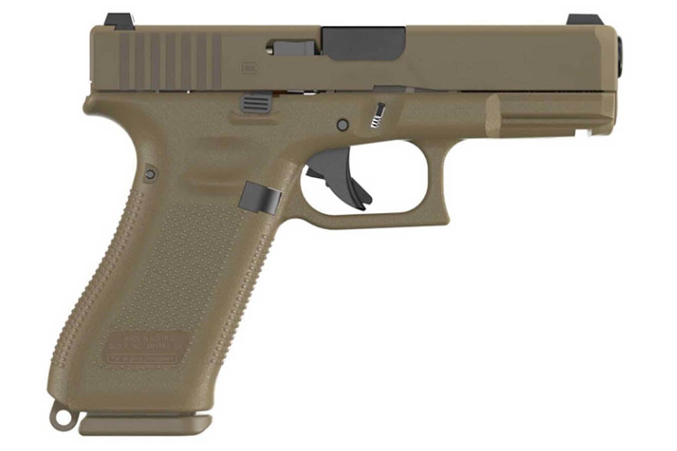 GLOCK 19X V 9mm Flat Dark Earth (FDE) Semi-Auto Pistol